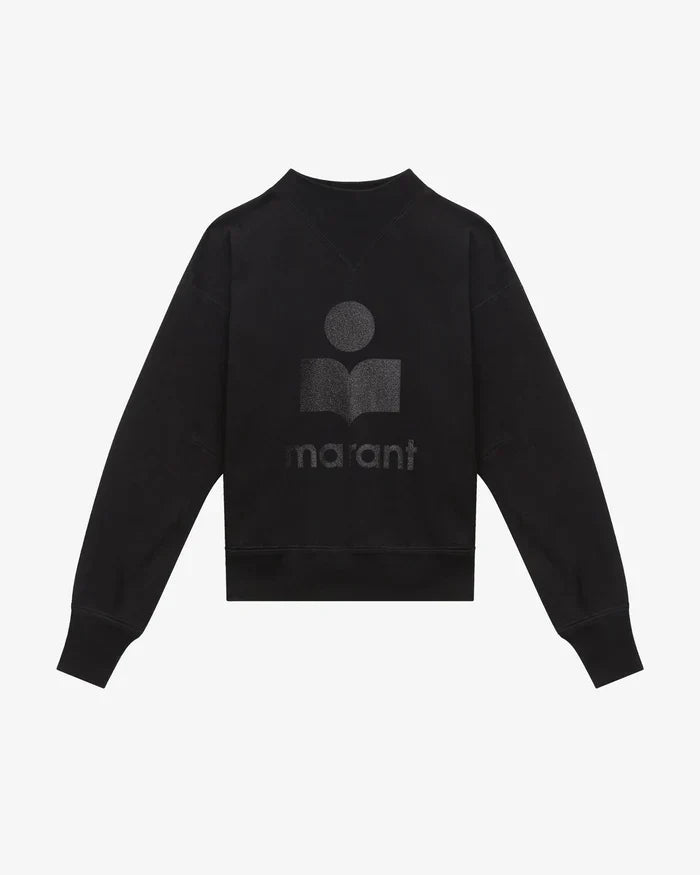 Isabel Marant  -  Pull à logo noir femme