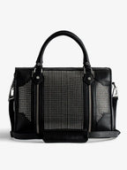 Zadig & Voltaire  -  Sac noir à clous femme