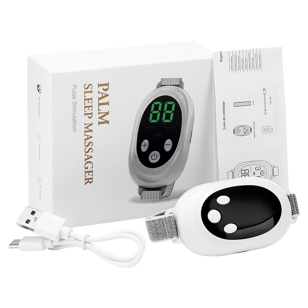 Smart Sleep Aid Instrument Anxiety Relief Neuro Sleep Nerves Insomnia Soothe Device Micro-Current Pulse Stimulation Sleeping Aid